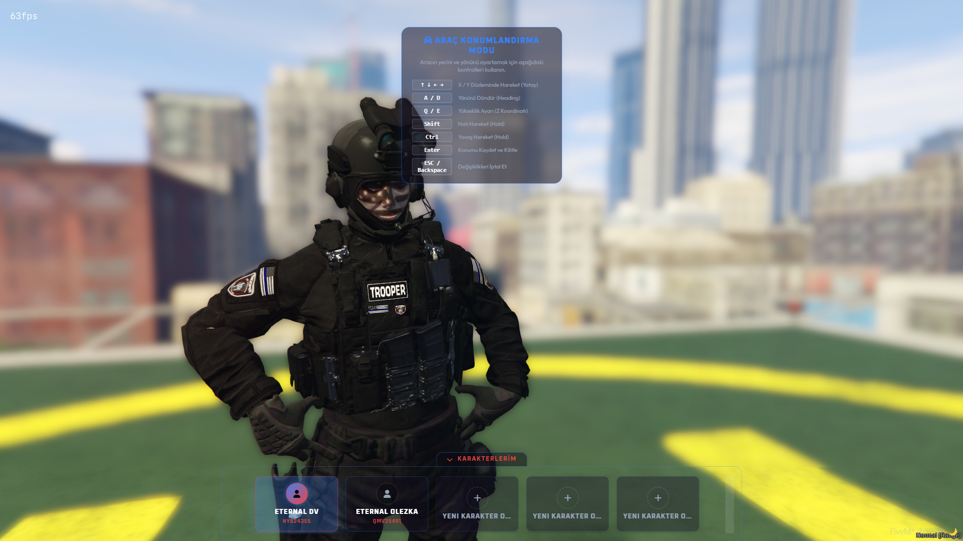 Eternal Multicharacter - Premium Character Selection System