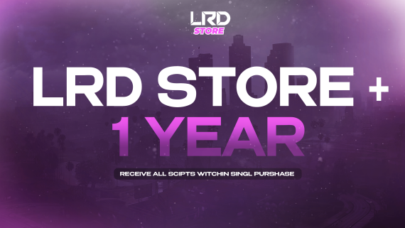 LRD STORE + | 1 YEAR