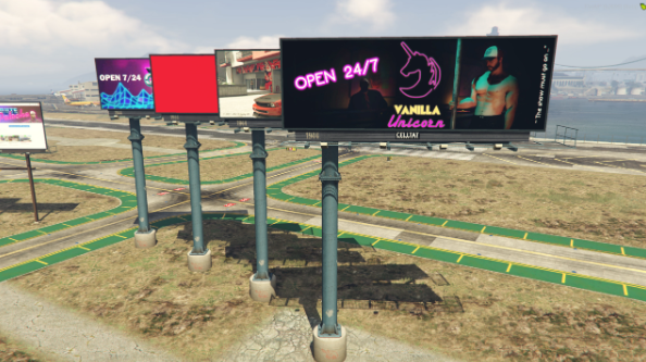 Panneau publicitaire ( 3 MOIS)