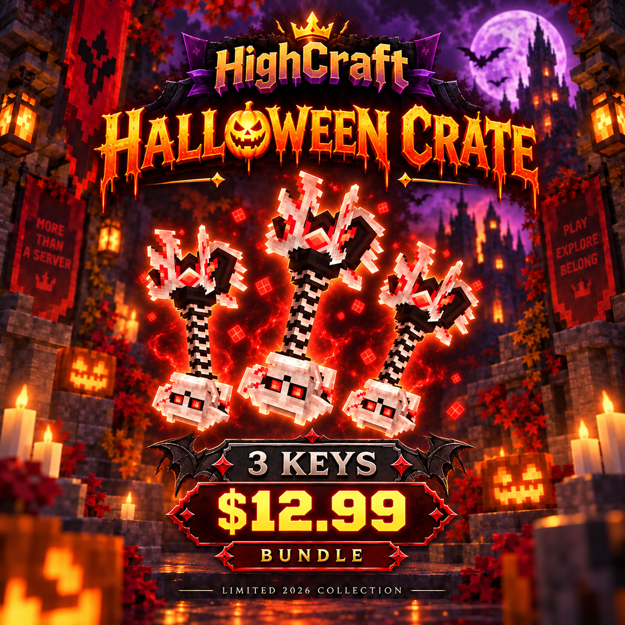 3 Crate Keys