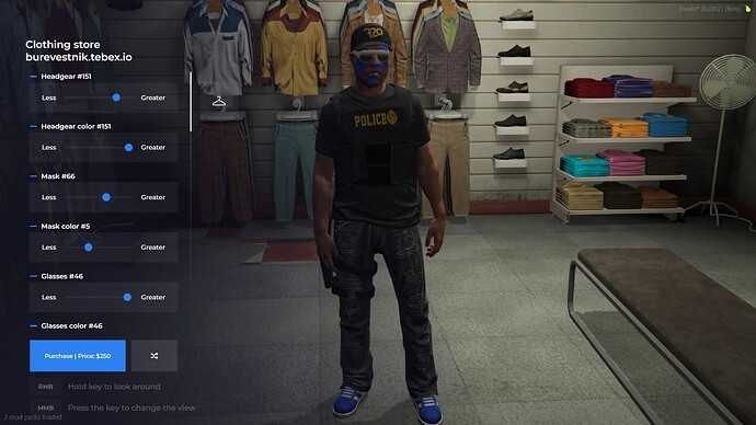 [Clothing shop system]esx standalone {OPEN}