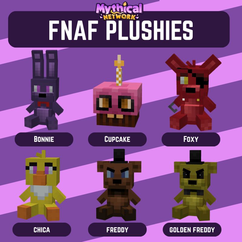 Random FNAF Plushie Bundle