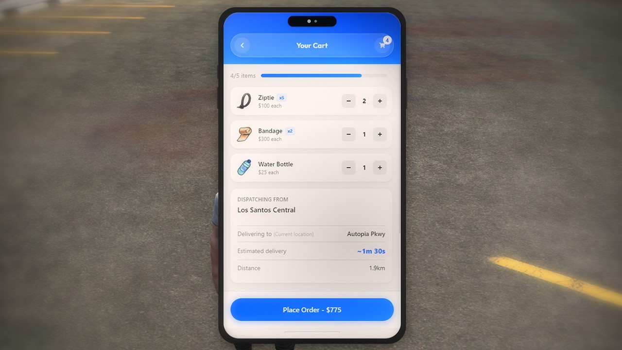 Drone Deliveries + Phone App