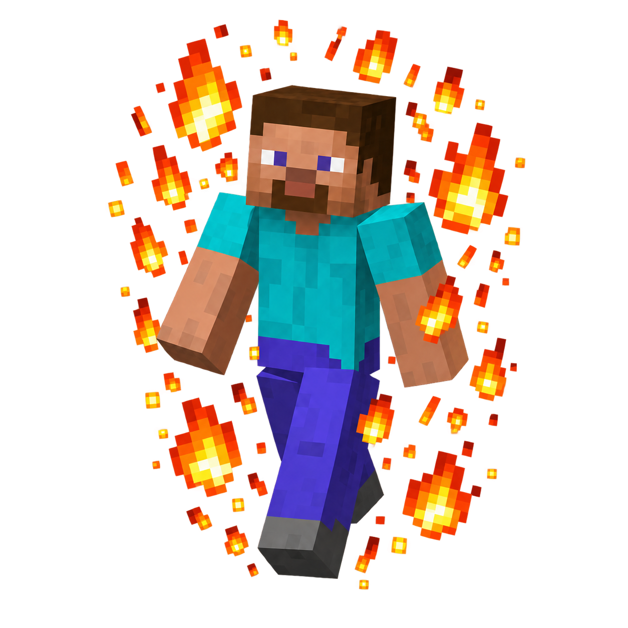 Flames Particle