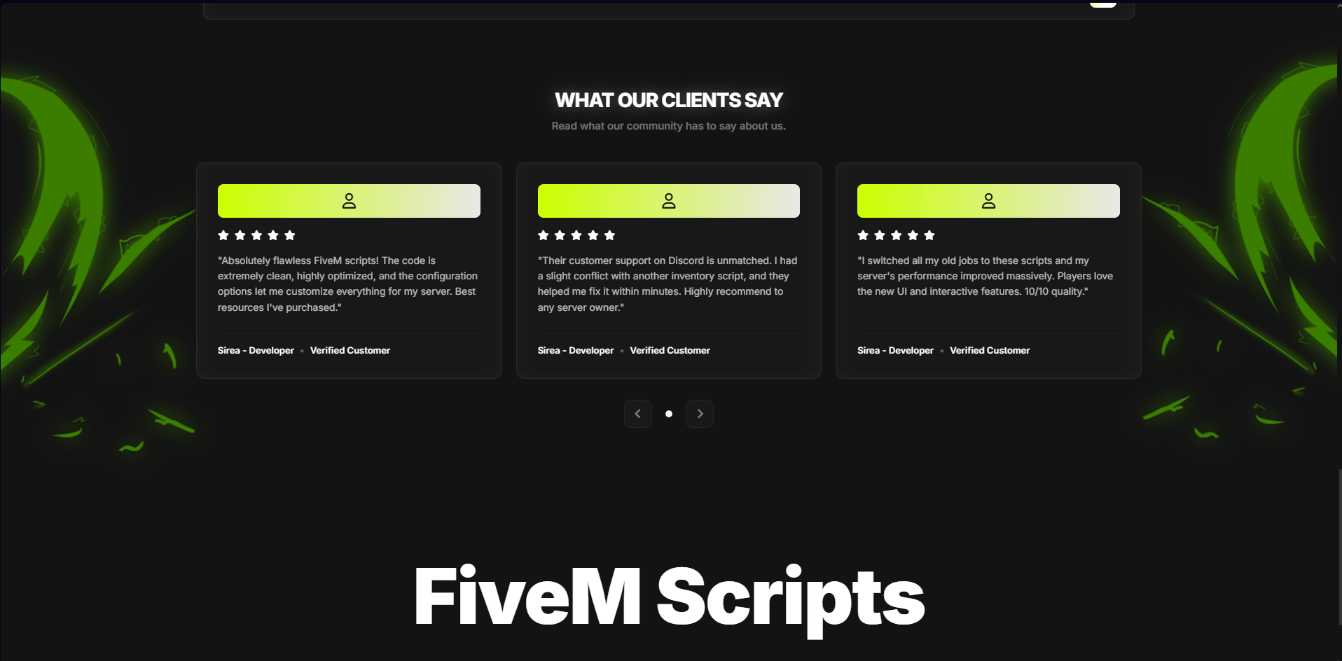 ULTIMATE FiveM Tebex Webstore Template  (make your tebex theme amazing)