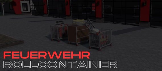 Feuerwehr Rollcontainer Pack