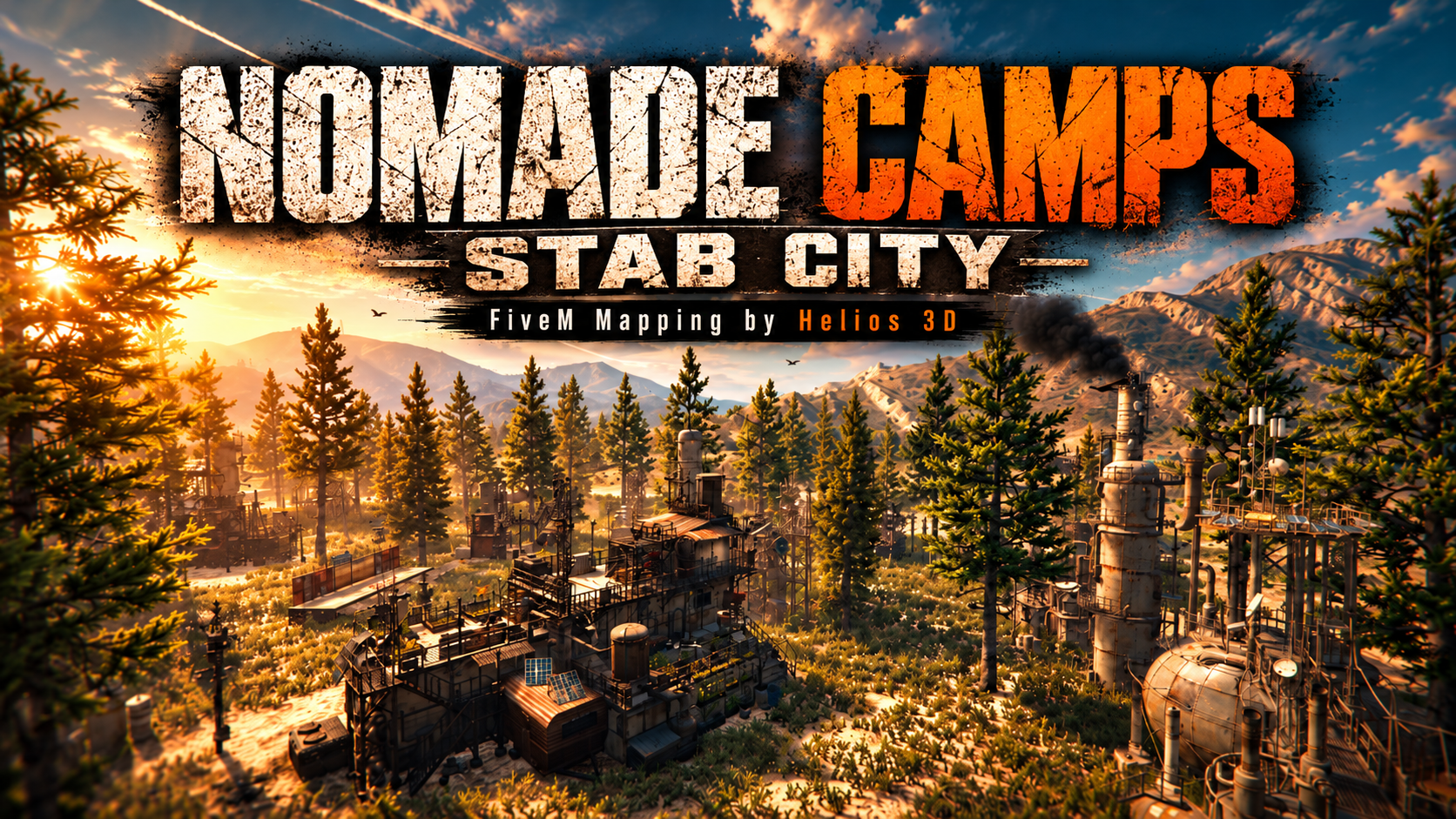 Nomad Camps Stab City | Post-Apocalyptic Maps