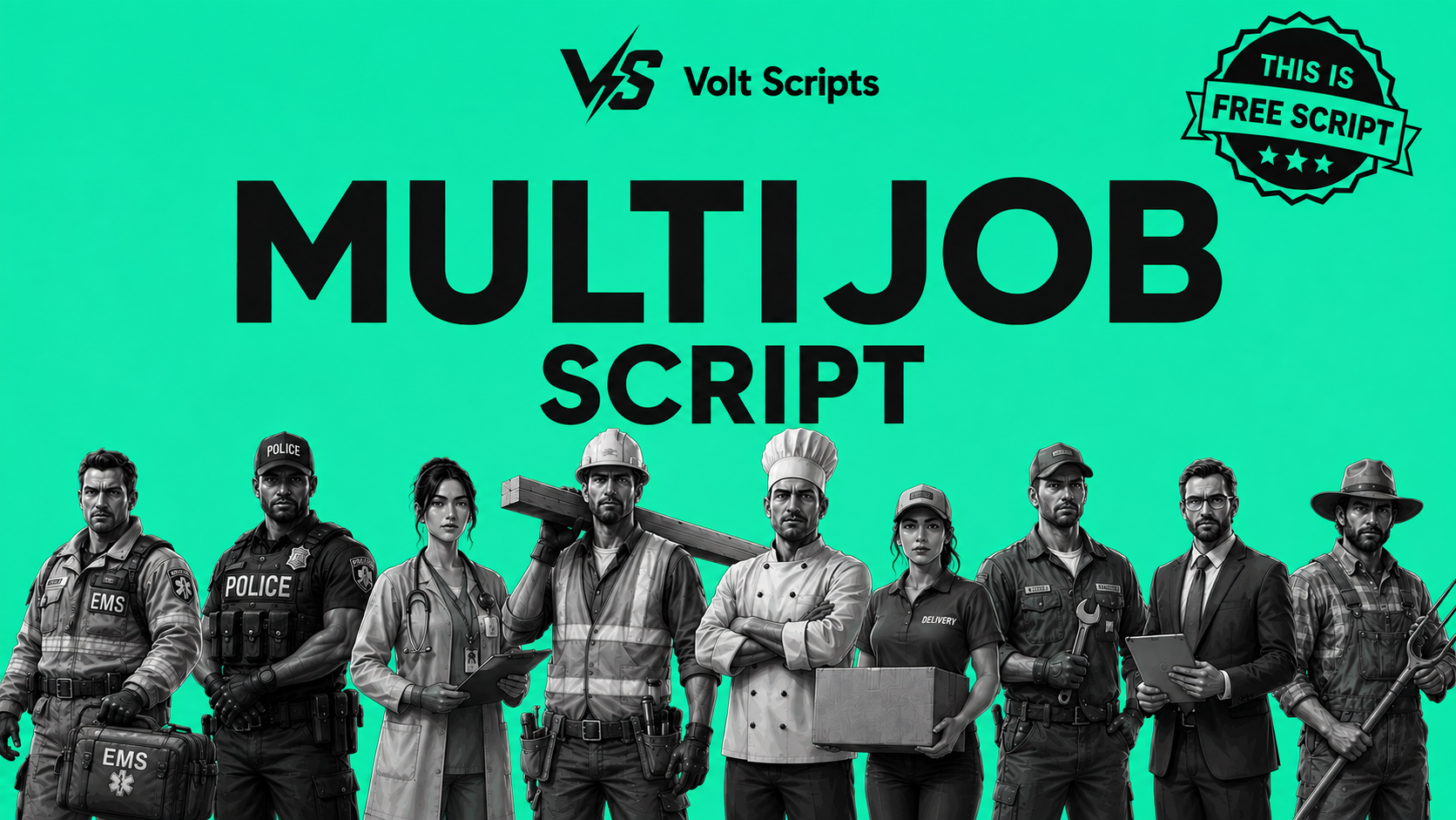Multijob (ESX/QB/QBOX)