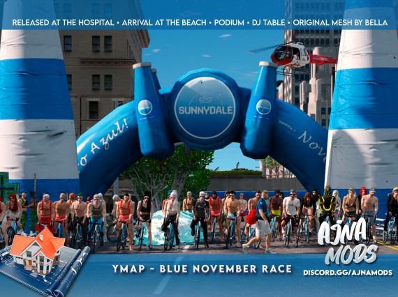 Thiathlon Blue November Race