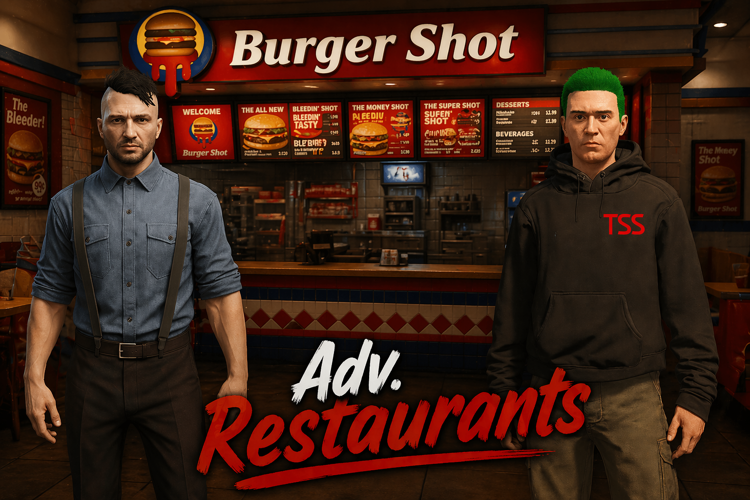 🍔Advanced Restaurant Creation