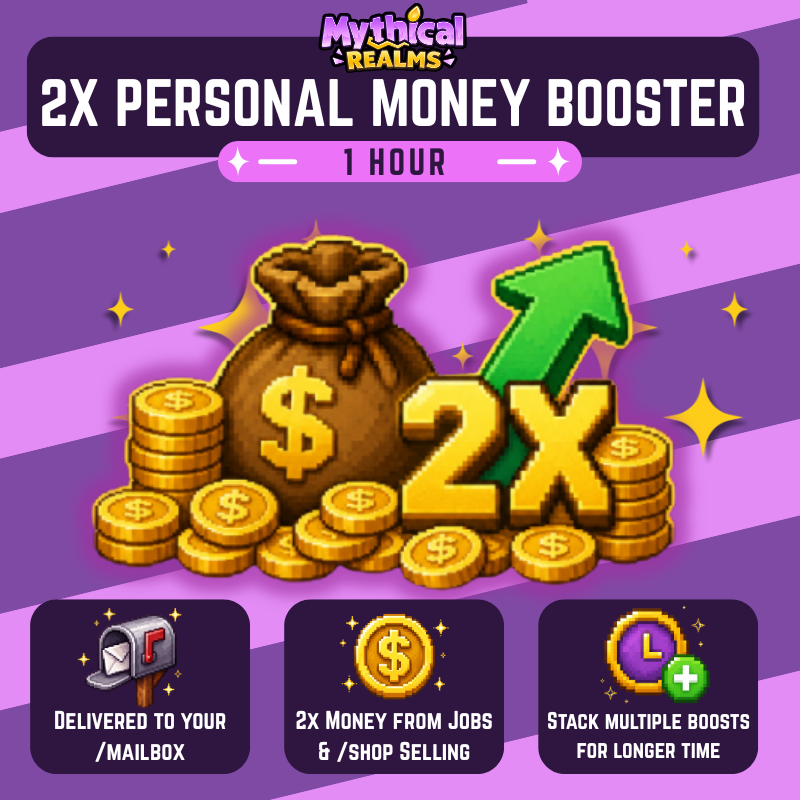 2x Personal Money Booster (1 hour)