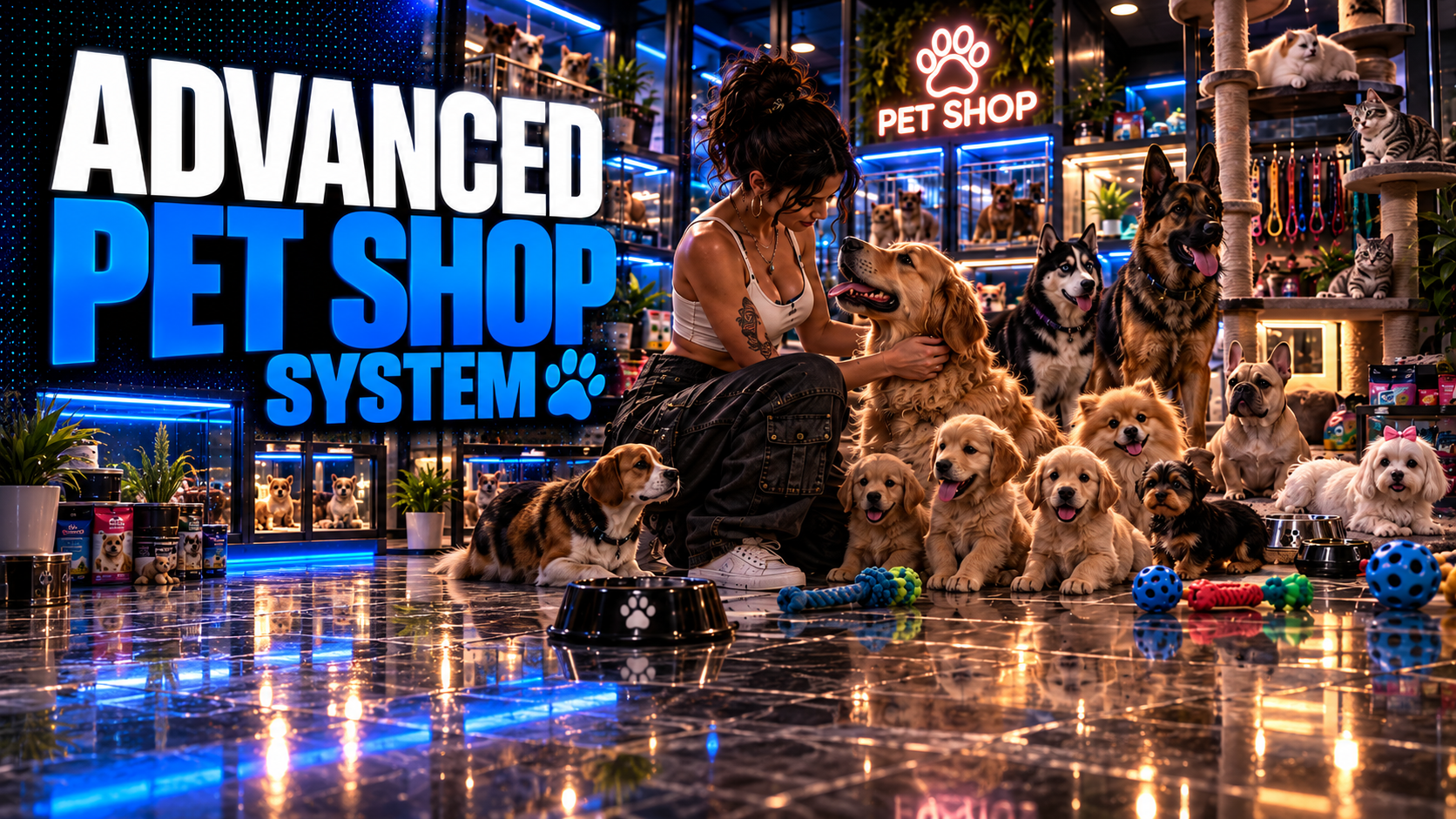 Advanced Pet Shop System