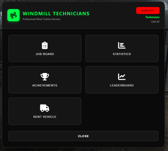 Windmill Technicians Job for QBox