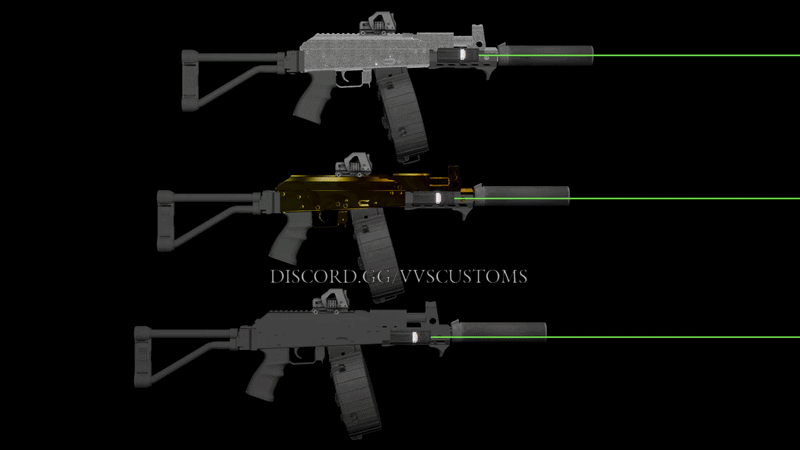 Realistic DRACO + VVS + Gold + Full Attachments