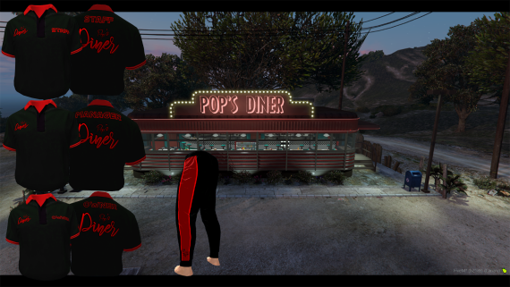 Pop's Diner 1 (Male and Female)
