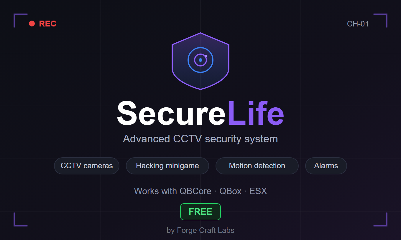 SecureLife — Advanced CCTV Security System