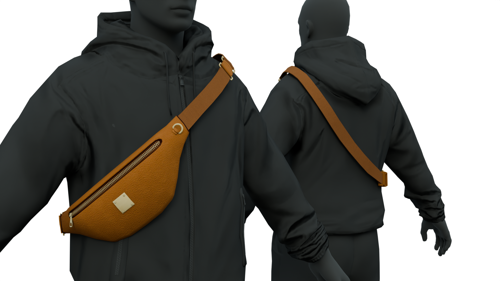 Waist & Belly Bags FiveM Kleidungspaket Hero-Vorschau
