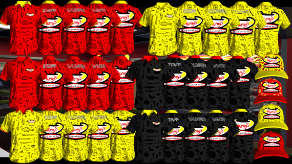 Hornys Burger Uniform Bundle