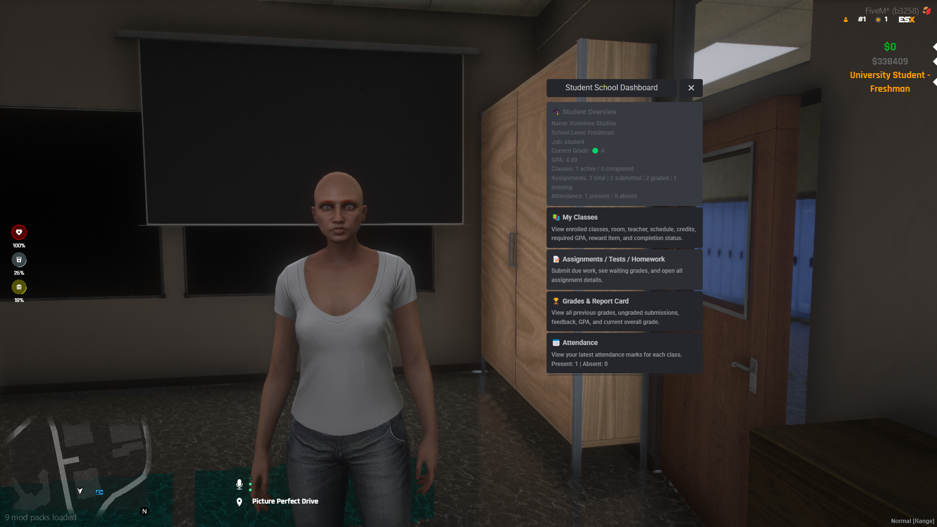 Advanced University/School  [ESX/QB/QBOX]