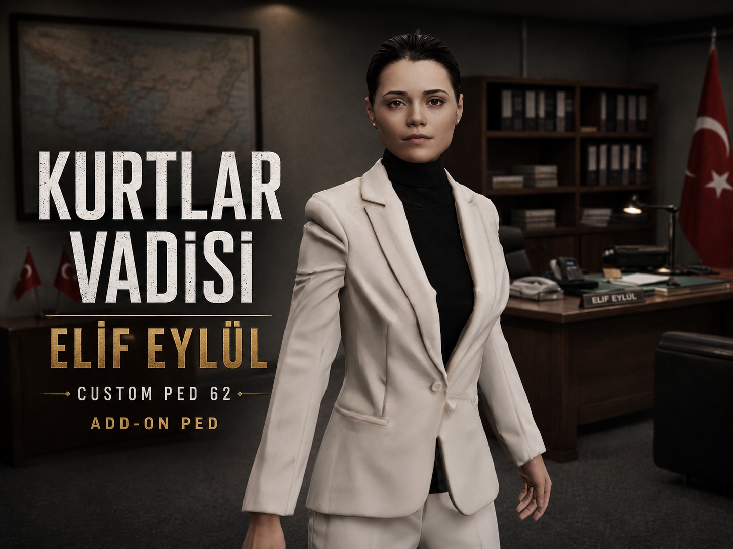 Kurtlar Vadisi - Elif Eylül | FiveM Custom Ped 62