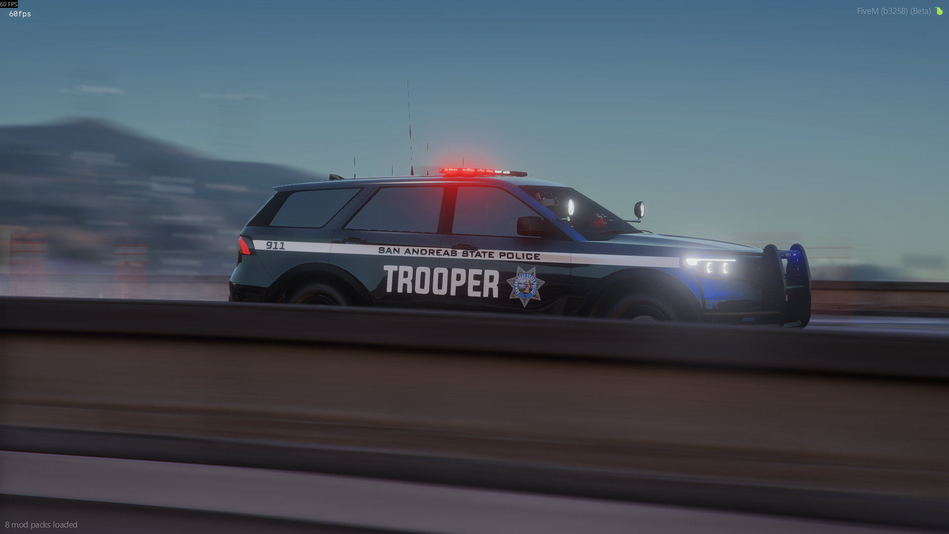 Police Vapid Scout 2020