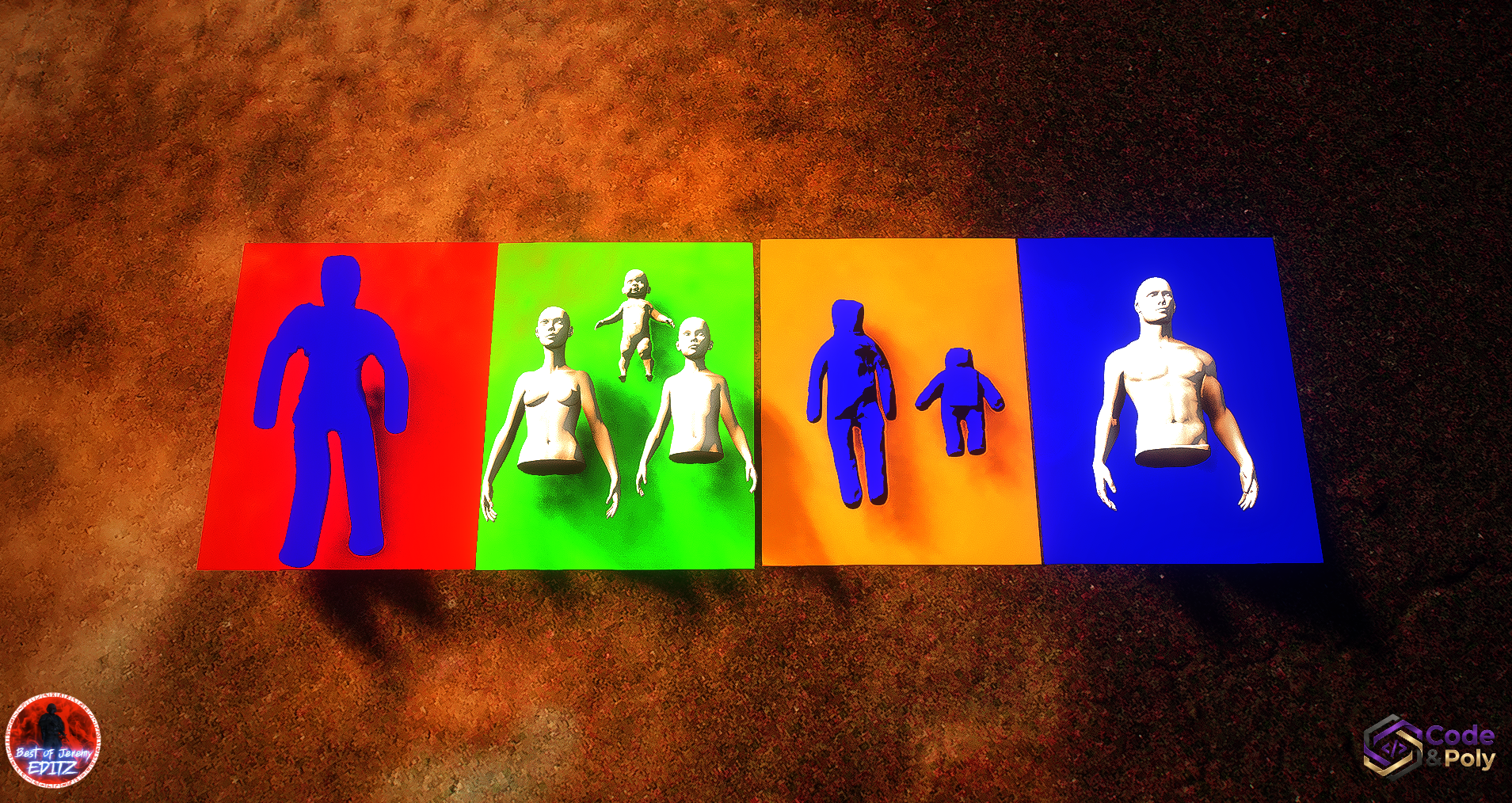 Code & Poly Einsatztrainings Prop Set