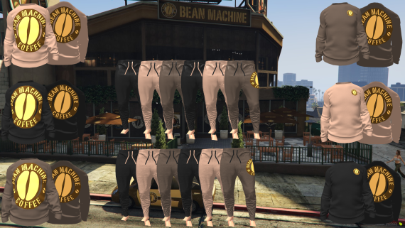 Bean Machine Tops(Male + Female)