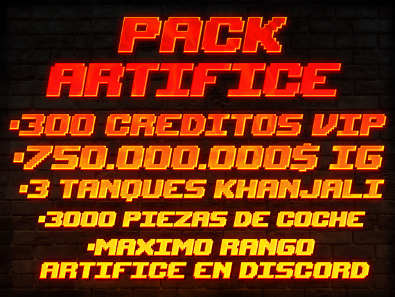 PACK ARTIFICE