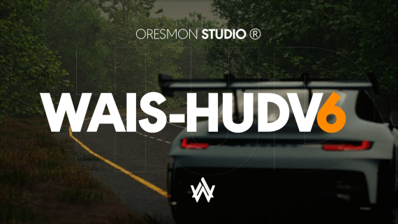 WAIS HUD V6 Customizable - Positionable Map-Dynamic Elements-Car Control [STANDALONE ESCROW] | wais