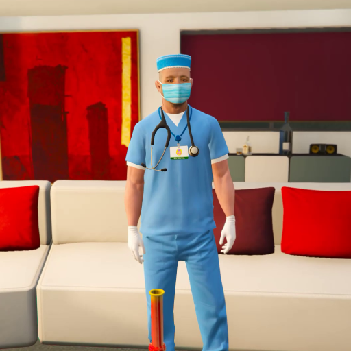 FiveM Doctor Ped – Professional EMS Medical Character