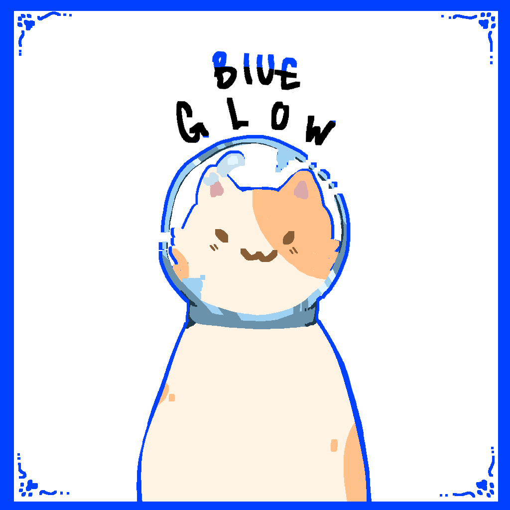 Dark Blue Glow