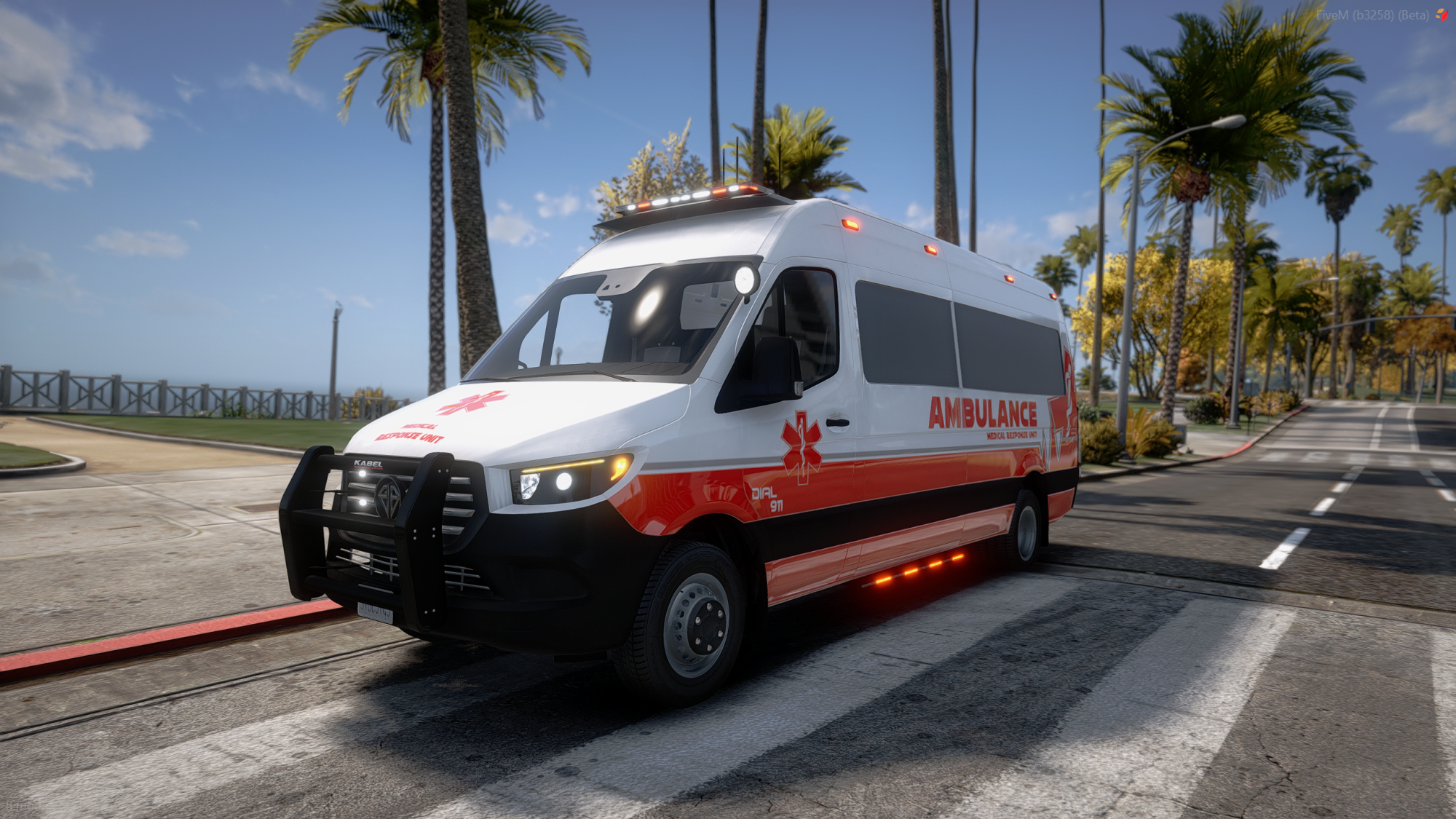 Benefactor Courier Ambulance Version