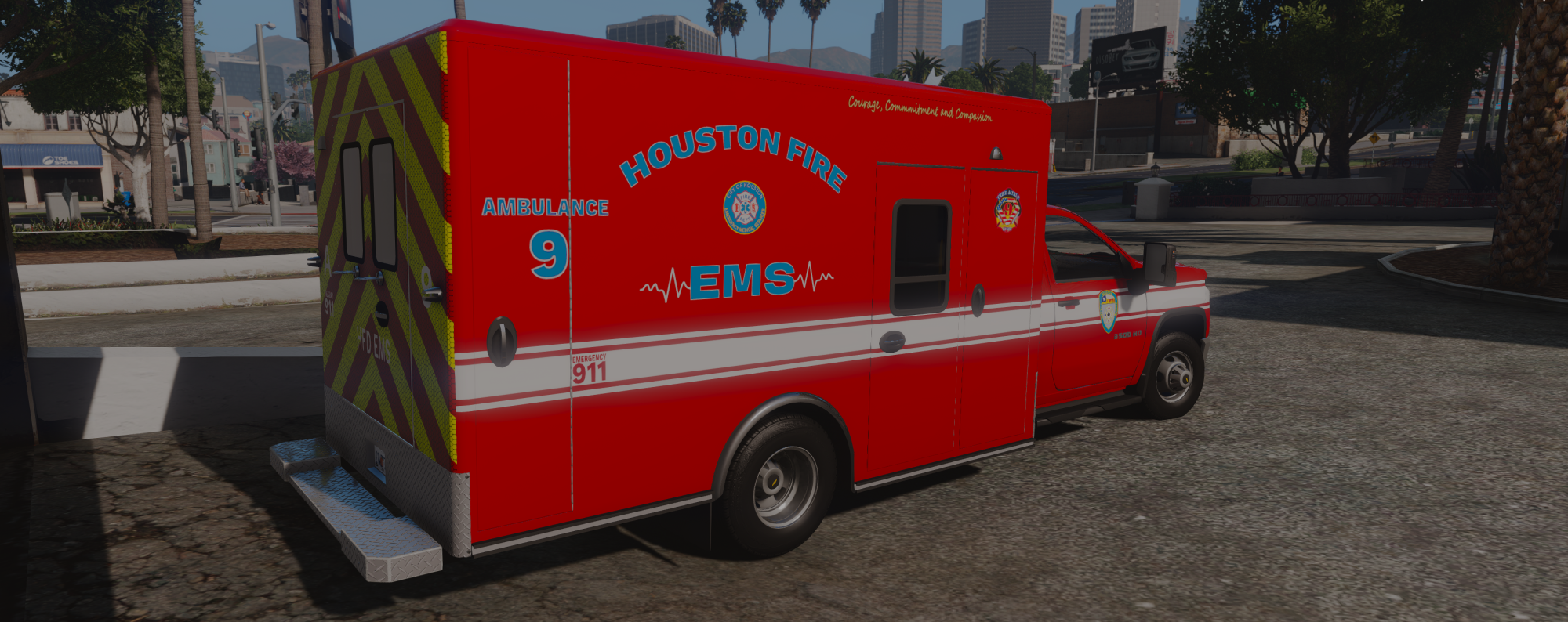 [NON-ELS] Houston Fire Department Ambulance
