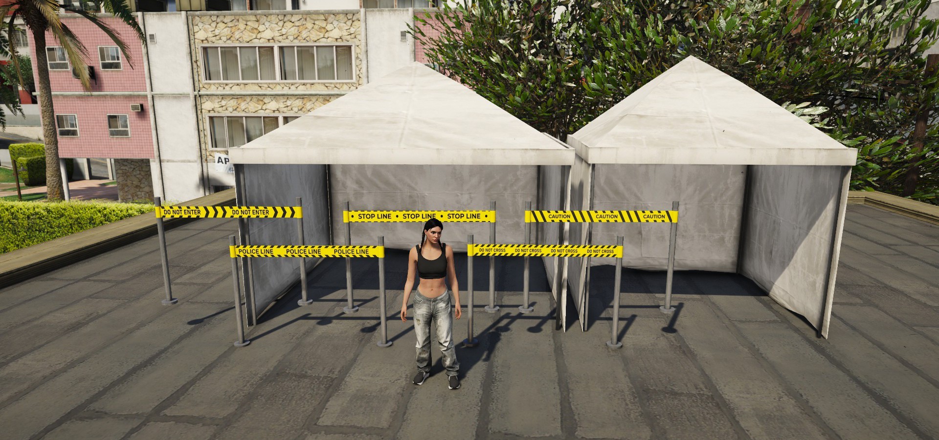 Forensic tent