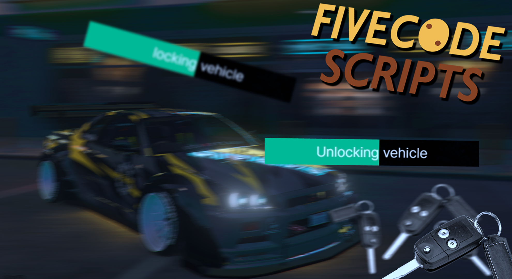 Vehicle Keys - FiveM Scripts, Scripts, Best FiveM Scripts, Best FiveM Mods, Server Scripts, Server Mods, Buy Scripts, FiveM Roleplay, FiveM Resources