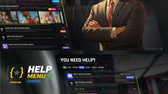 Help menu 