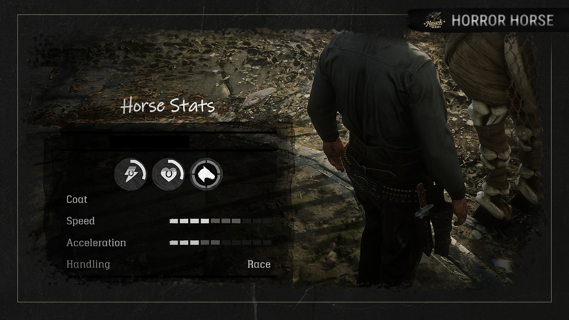 Hawk Horror Horse