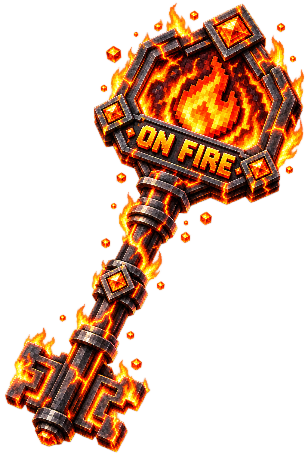 1x On Fire Crate Key