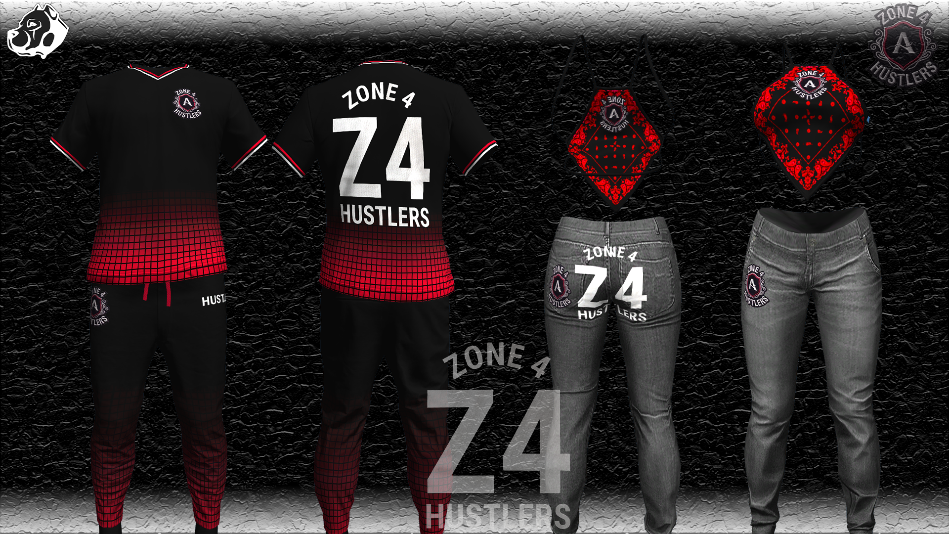 Zone 4 Hustlers | FiveM Clothing