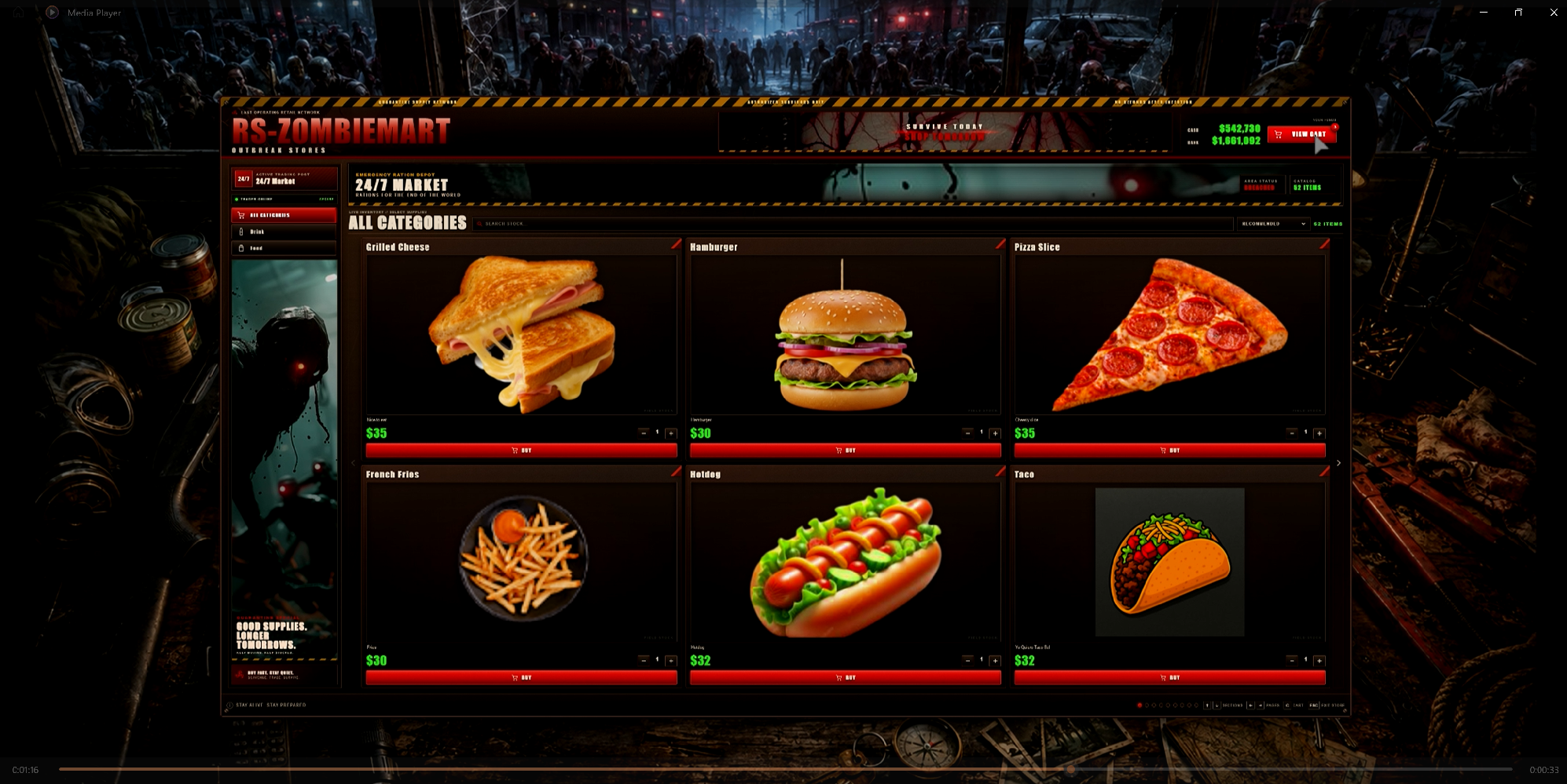 RS Zombiemart – Full Source FiveM Store System