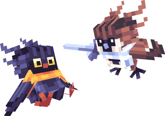 AVES LUCHADORAS