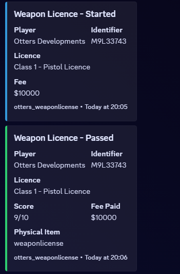 Weapon Licensing
