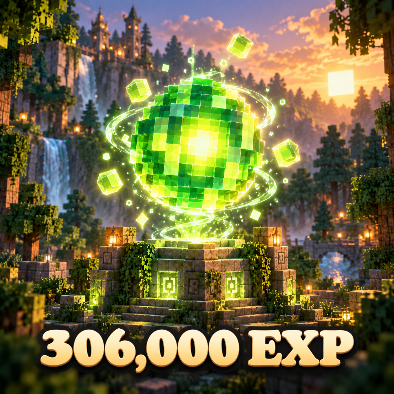 306,000 EXP