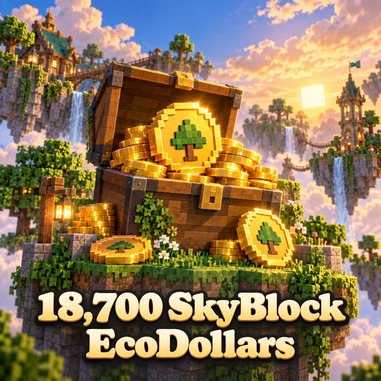 18,700 SkyBlock EcoDollars