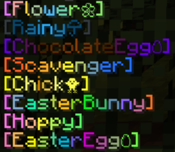 Easter Chat Prefix Package