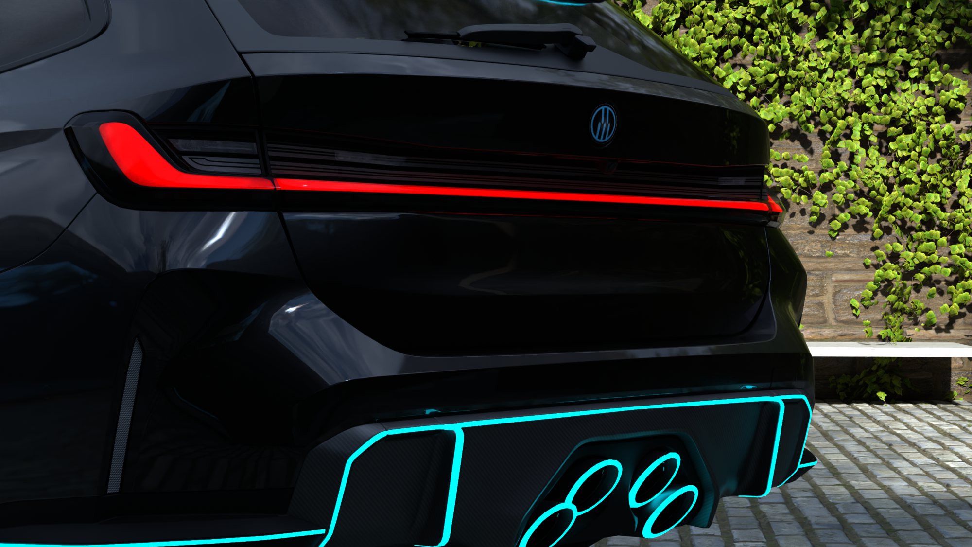 Übermacht Striker Touring Animated Lights view 4