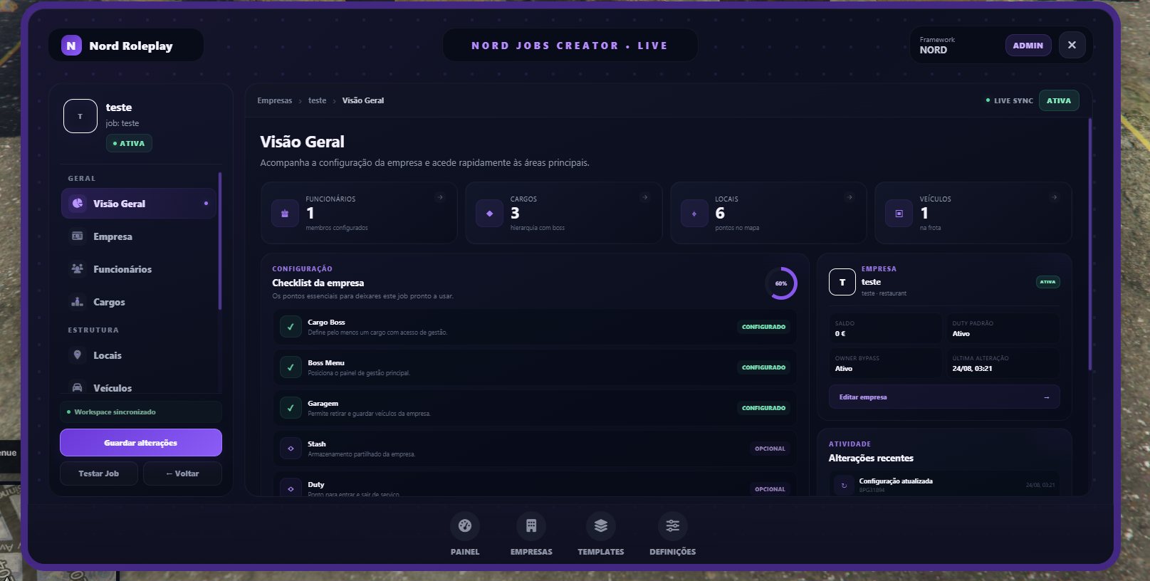Nord Jobs Creator