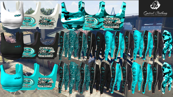 Aztecas Female Tops