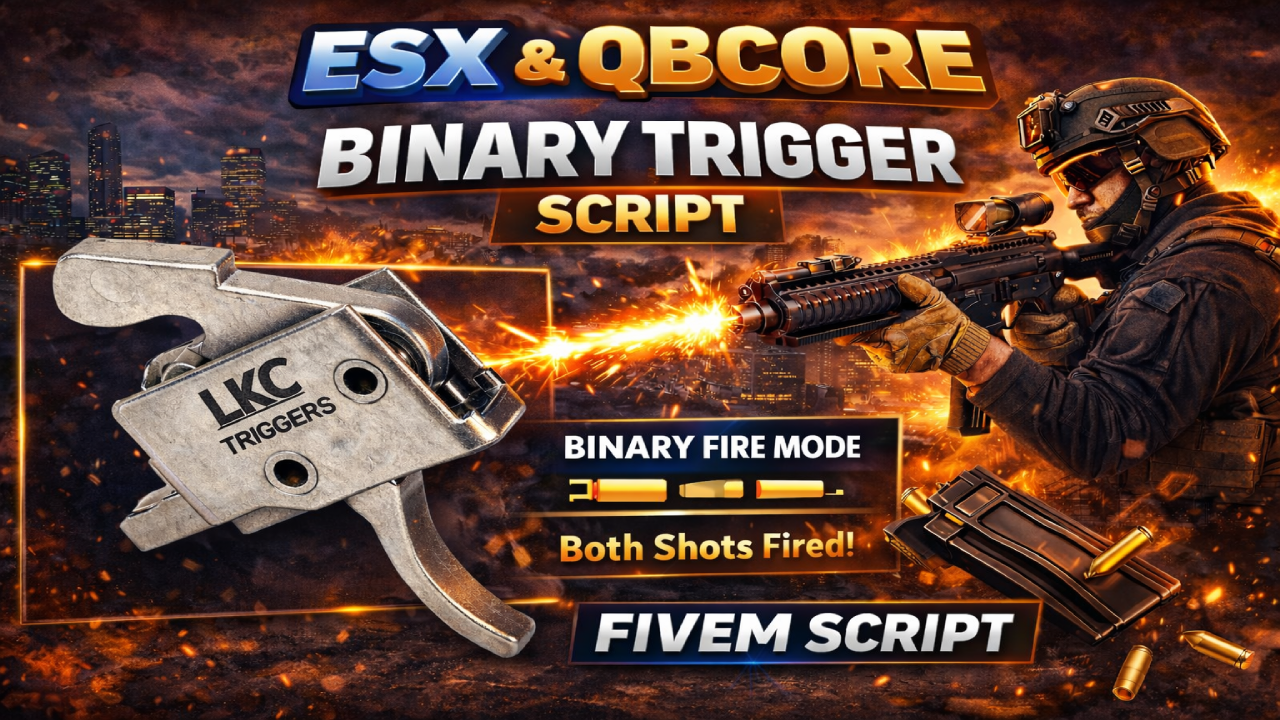 Binary Trigger (ESX) (QBCORE)