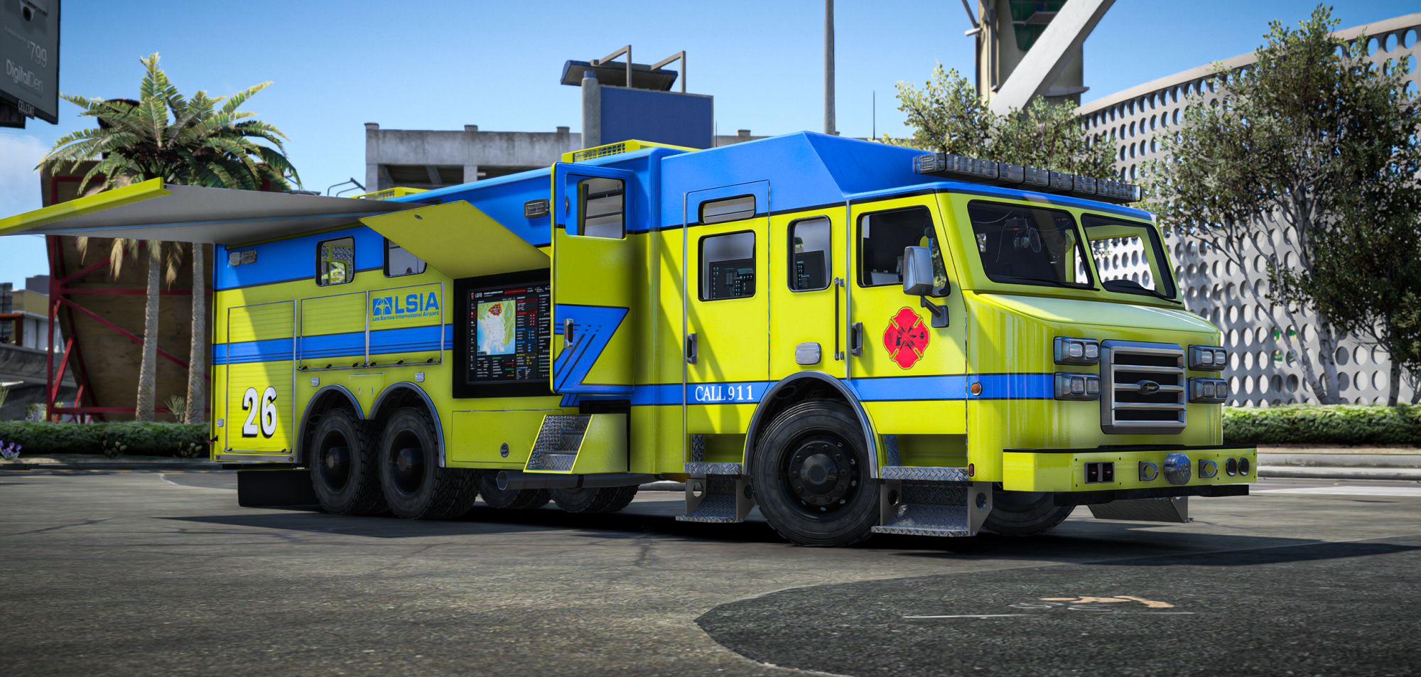 Spear Impulse Mobile Command Fire Truck